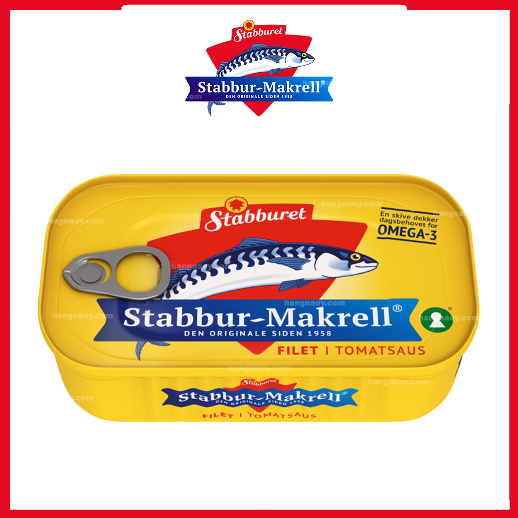 Cá thu NaUy sốt cà Stabburet - 110g