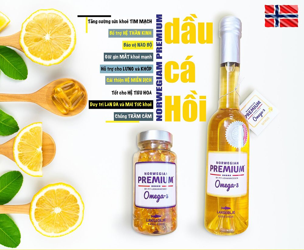 Công dụng Dầu Cá Hồi Cao Cấp Extra Virgin Omega-3