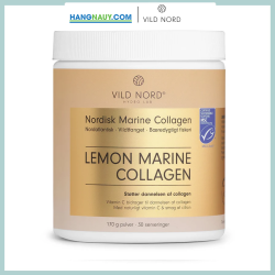 Collagen thủy phân Lemon Marine Vild Nord Na Uy hộp 170g- Chanh