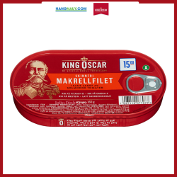 Cá thu sốt cà King Oscar Makrell Filet nội địa Na Uy - 160g