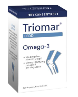 Dầu cá Triomar Ledd | Bổ xương | 100 Viên