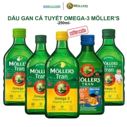 Dầu gan cá tuyết Omega 3 Mollers Tran (250ml) - Nội địa Na Uy