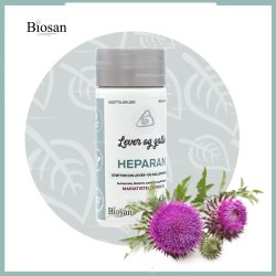 HEPARAN Biosan | Viên uống thải độc đường ruột | Hộp 90 viên