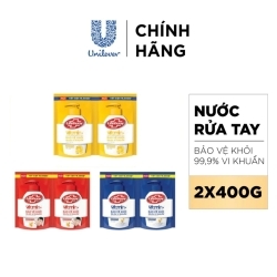 Nước rửa tay sạch khuẩn Lifebuoy Túi 400G