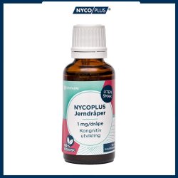 Nycoplus Jerndraper - Sắt dạng giọt nội địa Na Uy (30ml)