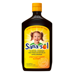 Sana-Sol Barn Siro ăn ngon bổ sung Vitamin | dành cho bé từ 3 tuổi (500ml) | Nội địa Na Uy
