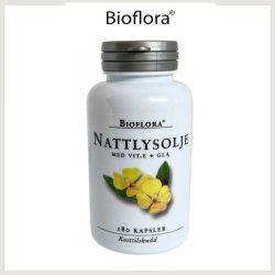Tinh dầu hoa anh thảo Bioflora Nattlysolje |  Nội địa Na Uy | Hộp 180 viên