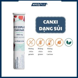 Viên sủi Canxi Nycoplus 500mg