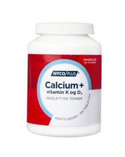 Viên Uống Bổ Xương Nycoplus® Canxi, Vitamin K VÀ D3 [100 Viên]