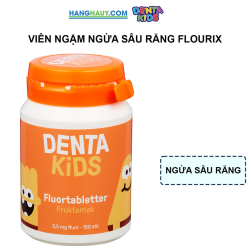 Viên ngậm Fluor ngừa sâu răng DENTA KIDS cho bé từ 3 tuổi - Vị trái cây